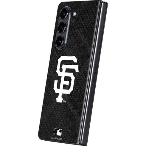 MLB San Francisco Giants Dark Wash Galaxy Z Fold5 5G Skin